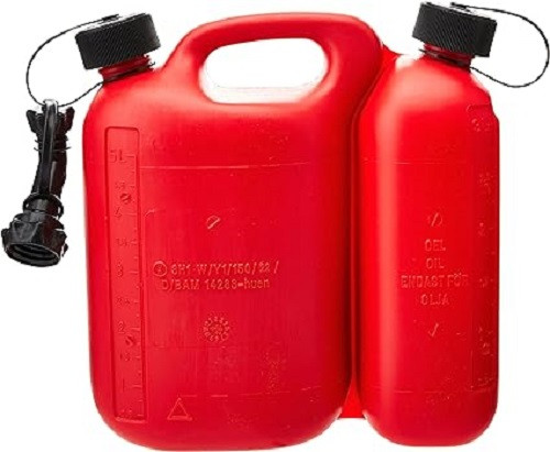 Oregon Combi Fuel Oil Can - Red 562407
