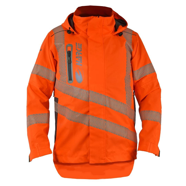 Harkie Defiance Jacket Hi-Vis Orange Large