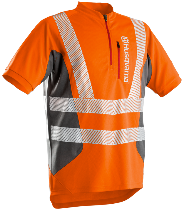 Husqvarna Technical Work T-Shirt Short Sleeve High Viz